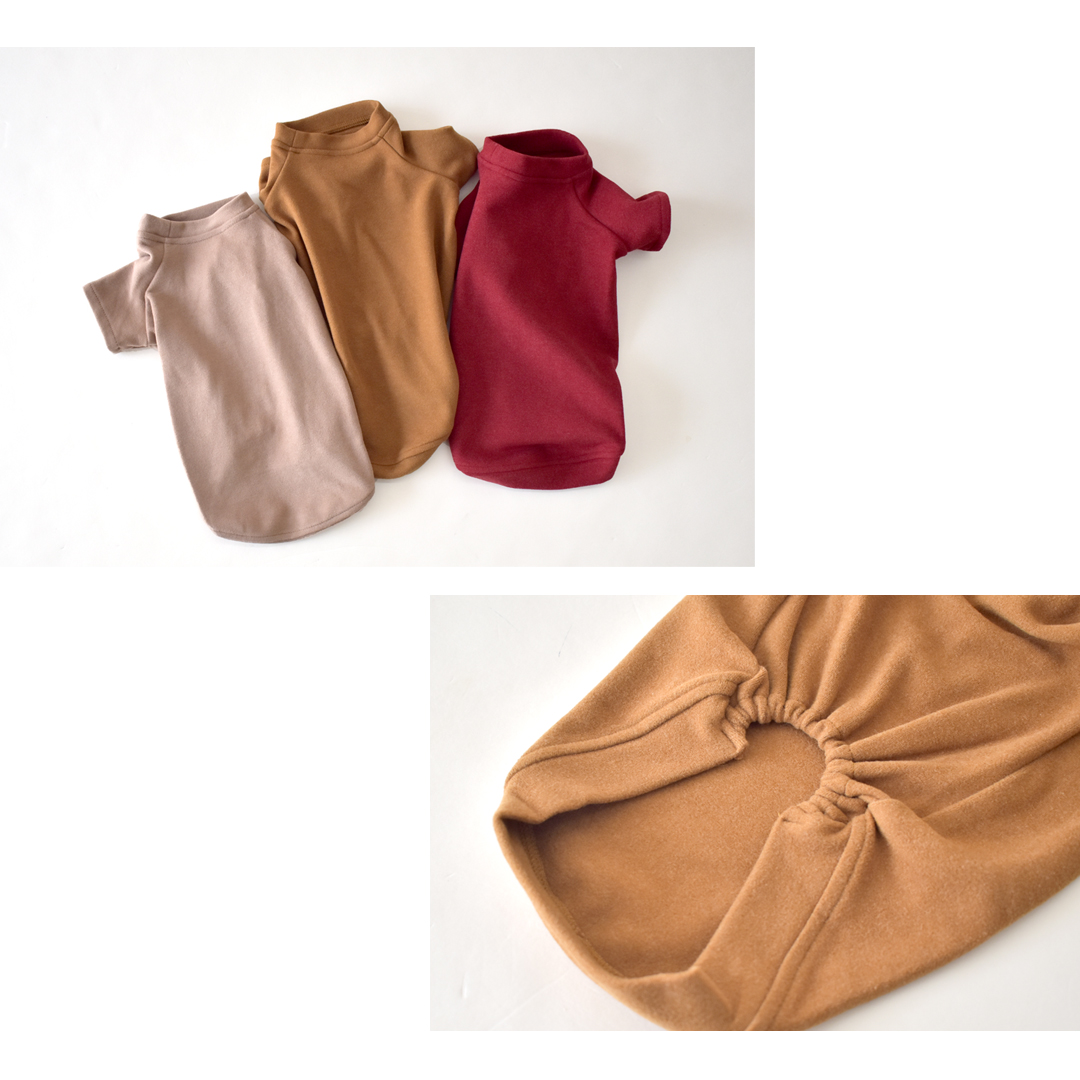 (10月20日12時迄早割10％OFF)起毛フレンチ袖 名前入り プリント  ダックスサイズ 犬服 snowdrop あったか ストレッチ ゆうパケット対応 | ブランド登録なし | 09