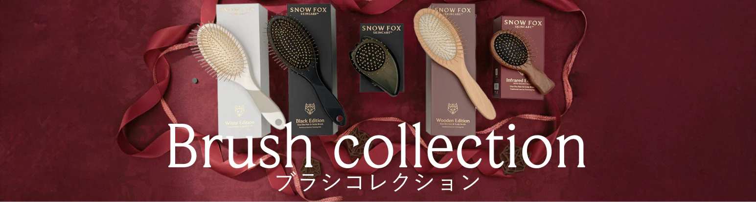 SNOW FOX SKINCARE ヘアブラシかっさ メンズ 美顔器買うより、これだっ