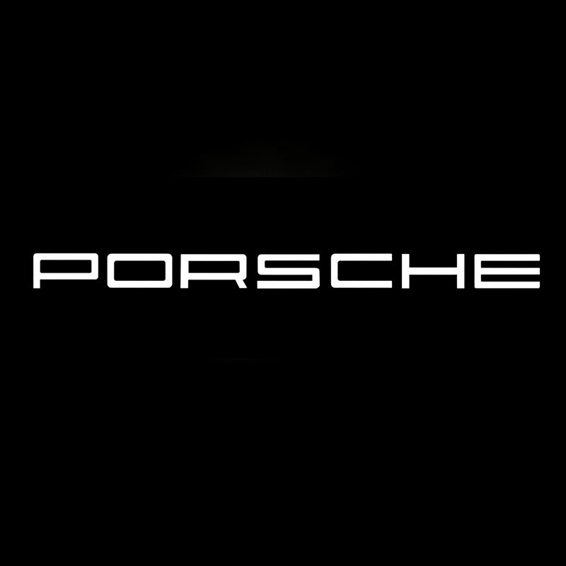 PORSCHE（ポルシェ） Porsche LED HD ロゴ プロジェクター ドア