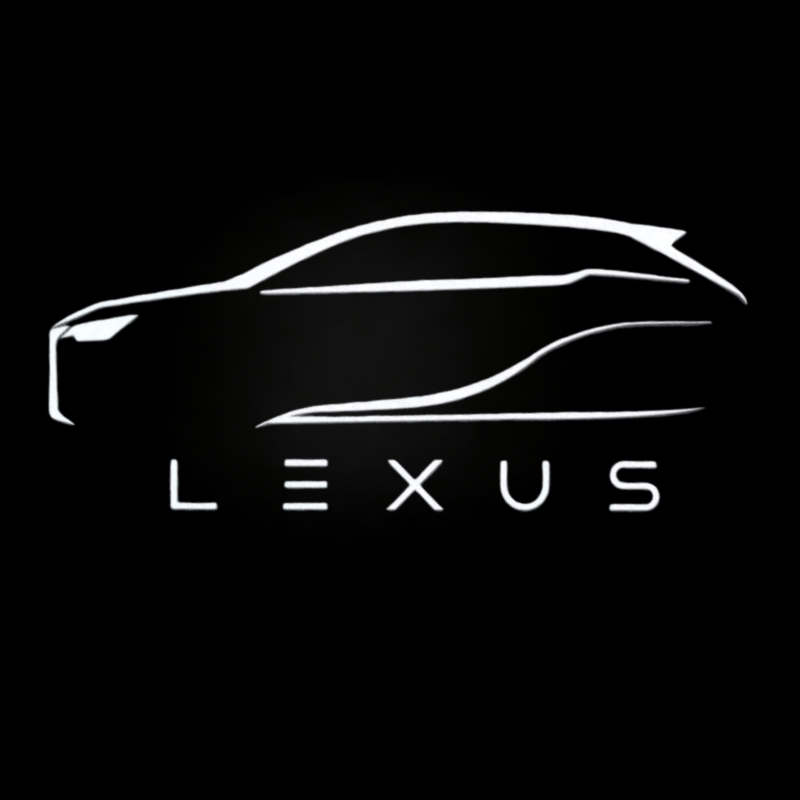 レクサス（LEXUS） LEXUS LED HD ロゴ プロジェクター ドア カーテシ