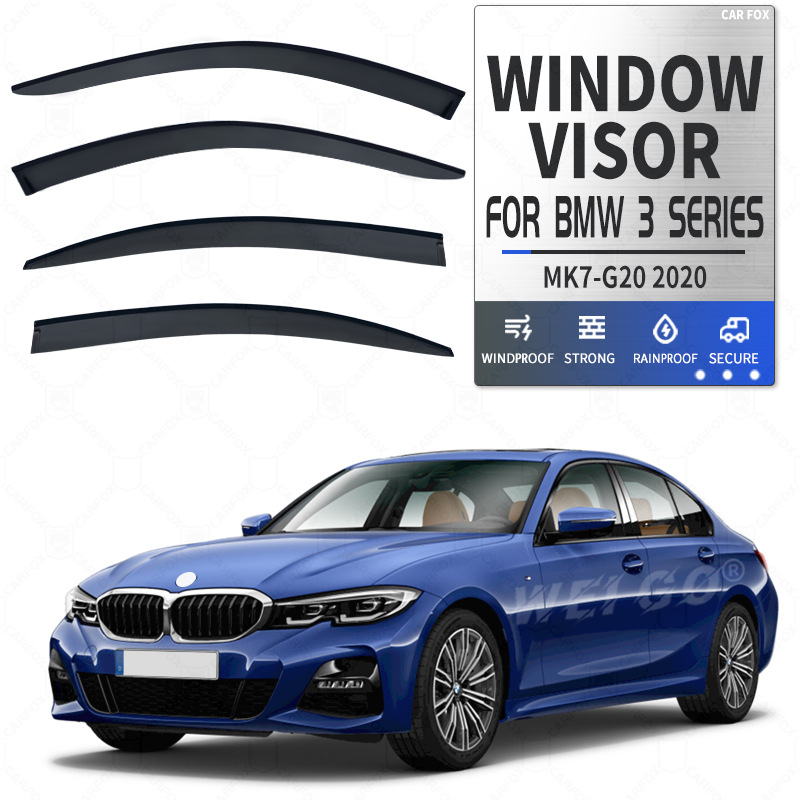 ＢＭＷ 　３シリーズ Ｅ３６　セダン　ドアバイザー　メッキモール・金具付 bmw 3シリーズ（ドアバイザー）｜外装パーツ｜自動車 | 車、バイク