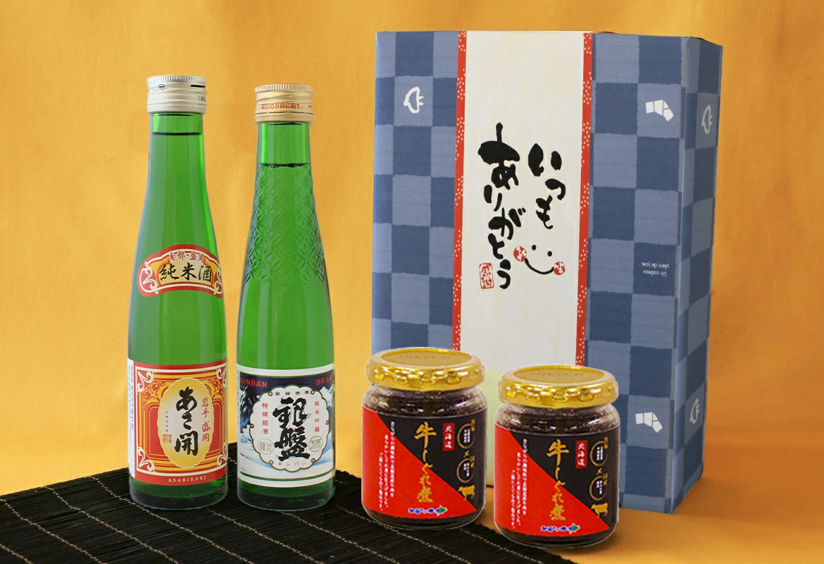 青 日本酒 佃煮 ギフト セット 牛しぐれ 御歳暮 プレゼント おつまみ 酒 瓶詰め 飲み比べ お取り寄せ グルメ  :107812:北海道市場「北国からの贈り物」 - 通販 - Yahoo!ショッピング