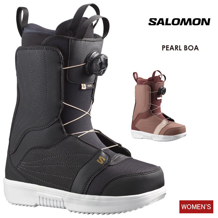 Salomon Pearl BOA スノーボードブーツ (女性用) SALOMON サロモン PEARL BOA パールボア 22-23 2023