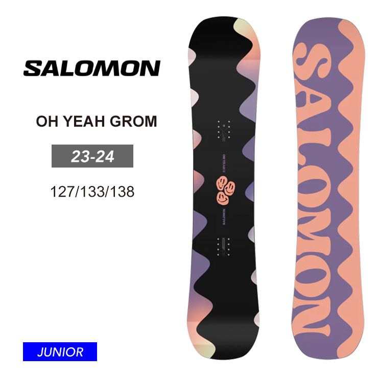 【国内在庫】 SALOMON 【無料ワックスサービス有り】23-24 2024 サロモン スノーボード