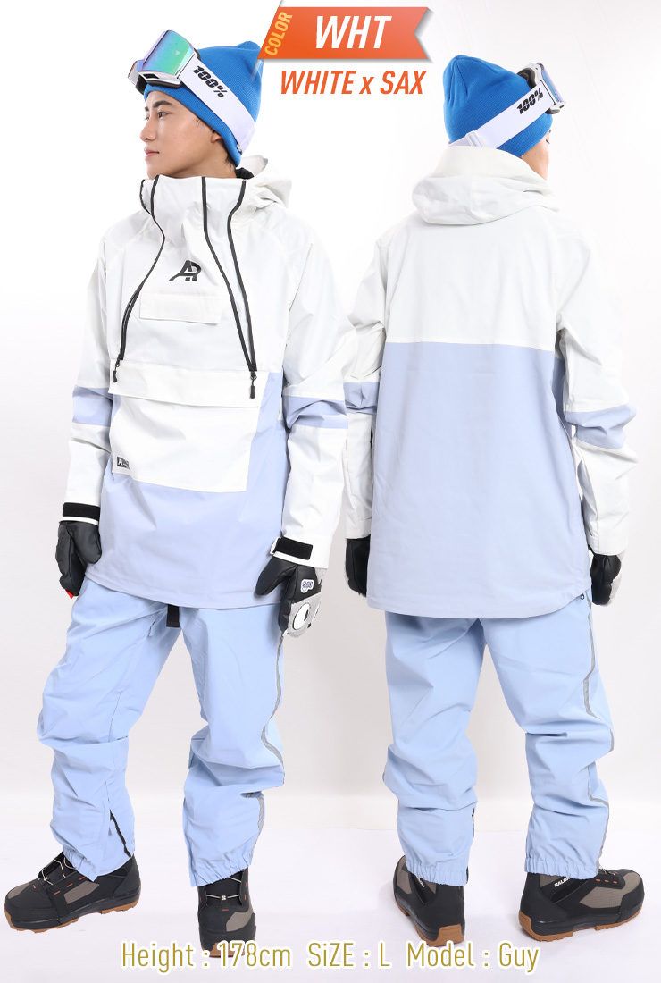 Republic&Co スノボーウェア上下セット REPUBLIC&CO スノボウェア 上下