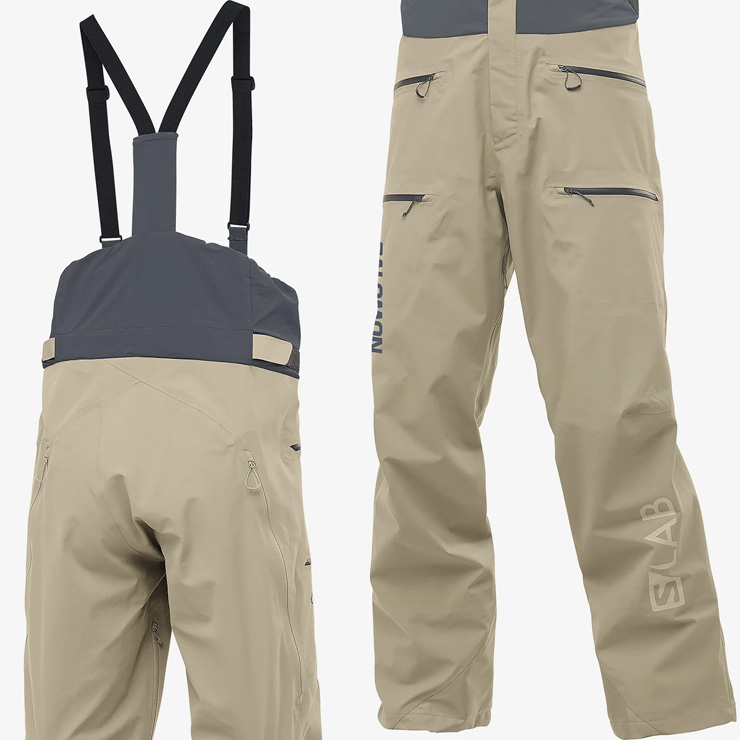 22-23 SALOMON サロモン S/LAB QST GORE-TEX PRO PANT M ゴアテックス ビブパンツ スノーボードウェア  スキーウェア