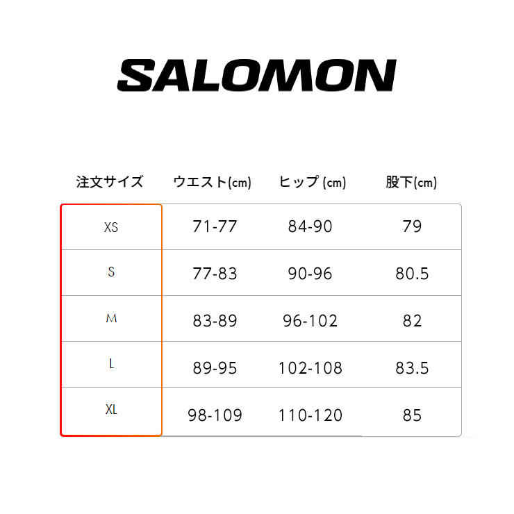 SALOMON 22-23 サロモン STANCE 3L BIB PANT M ビブパンツ