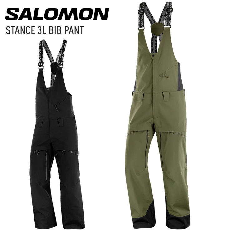 SALOMON（サロモン） 23-24 SALOMON STANCE 3L BIB PANT M スタンス