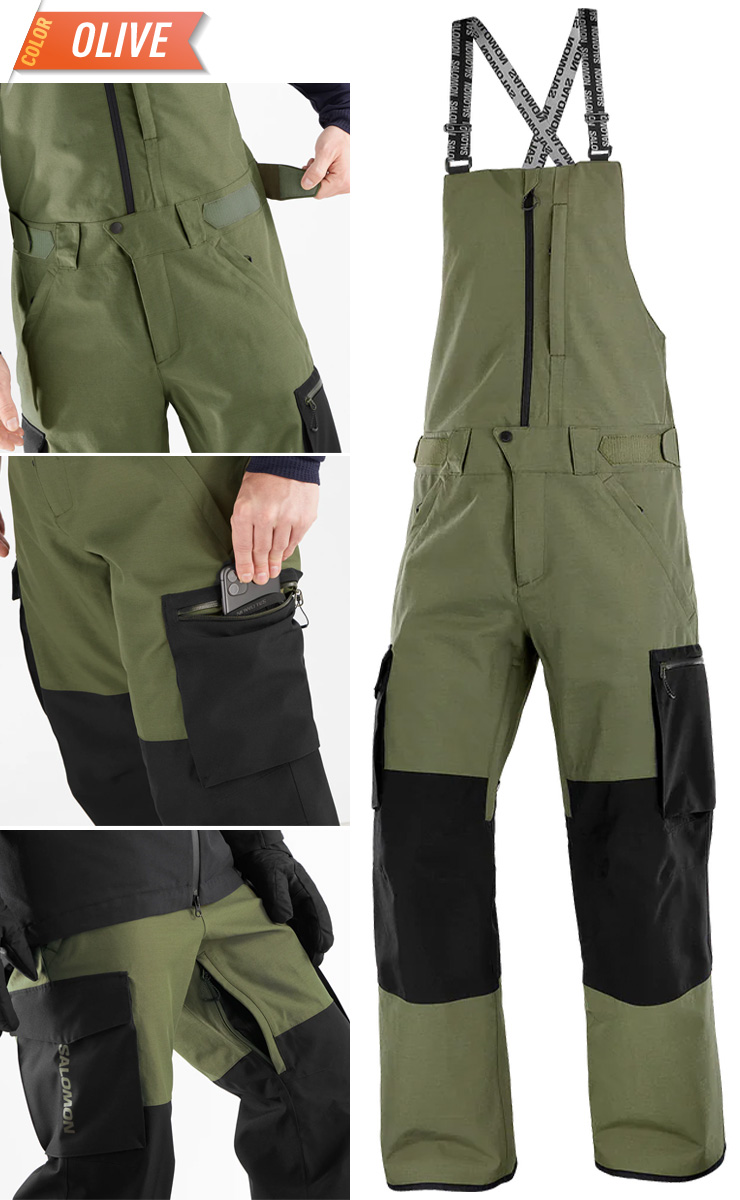 SALOMON（サロモン） 23-24 SALOMON TRANSFER BIB PANT M