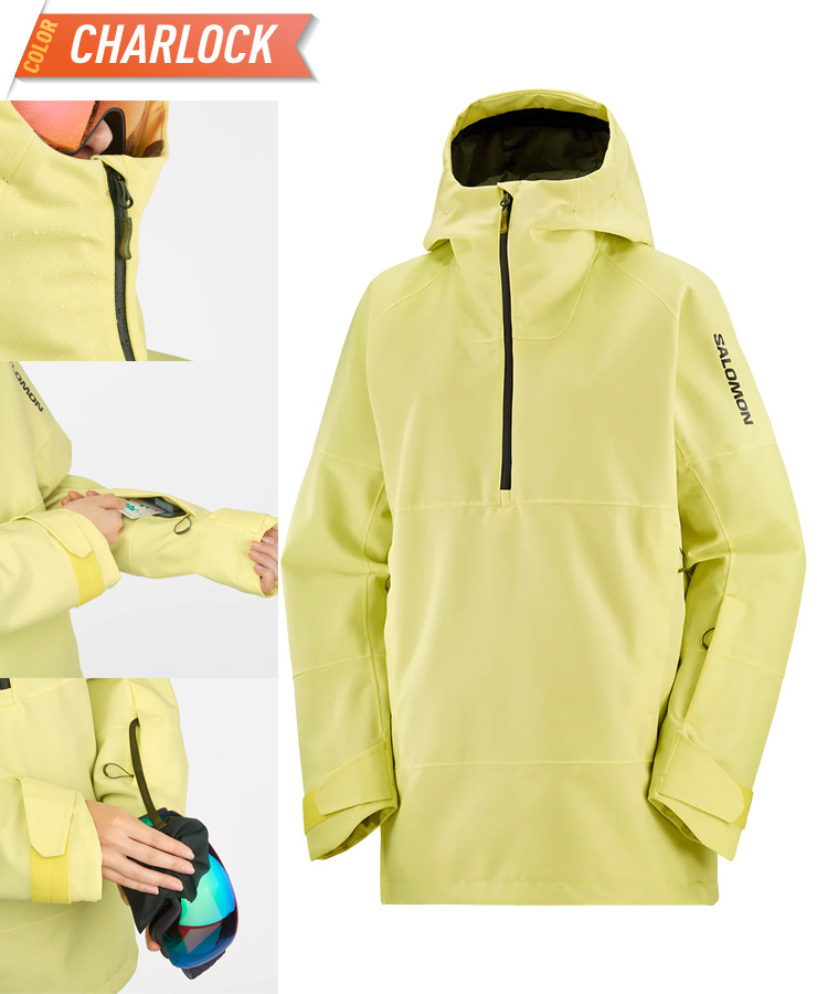 Salomon Bashley Anorak ジャケット size:S SALOMON サロモン ウェア W's BASHLEY ANORAK 23-24(2024)モデル