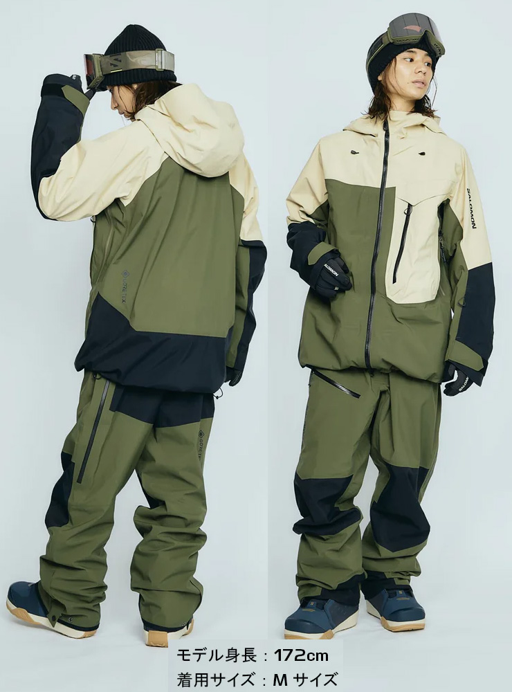 SALOMON（サロモン） 24-25 SALOMON MOON PATROL GORE-TEX BIB ムーン