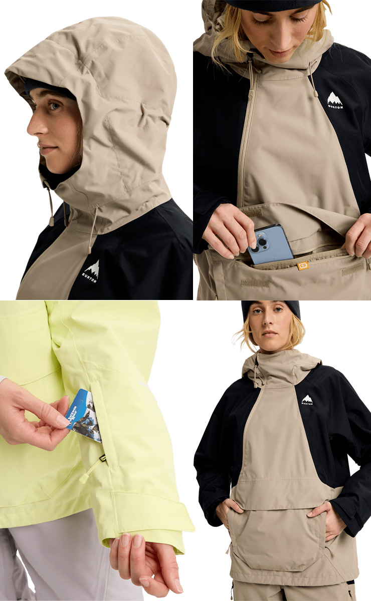 BURTON（バートン） 2026 BURTON Women's Reserve 2L Relaxed Anorak