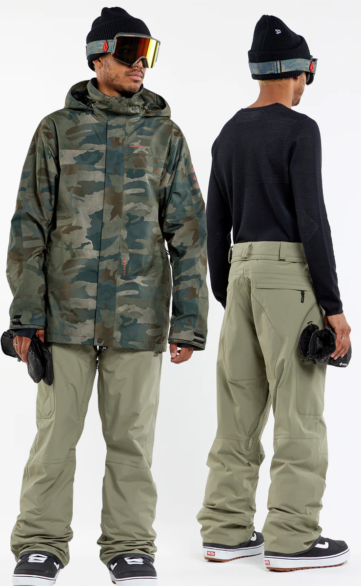 23-24 VOLCOM ボルコム　スノボウェア VOLCOM 23-24 ボルコム FERN INSULATED GORE PULLOVER
