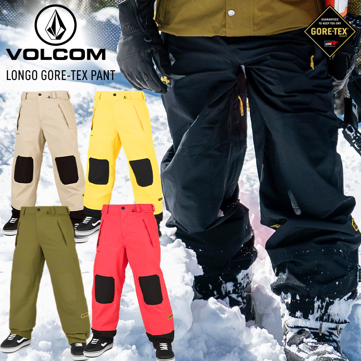 23-24 VOLCOM ボルコム LONGO GORE-TEX PANT ロンゴ ゴアテックスパンツ スノボー スノーボード スキー ウェア 2024