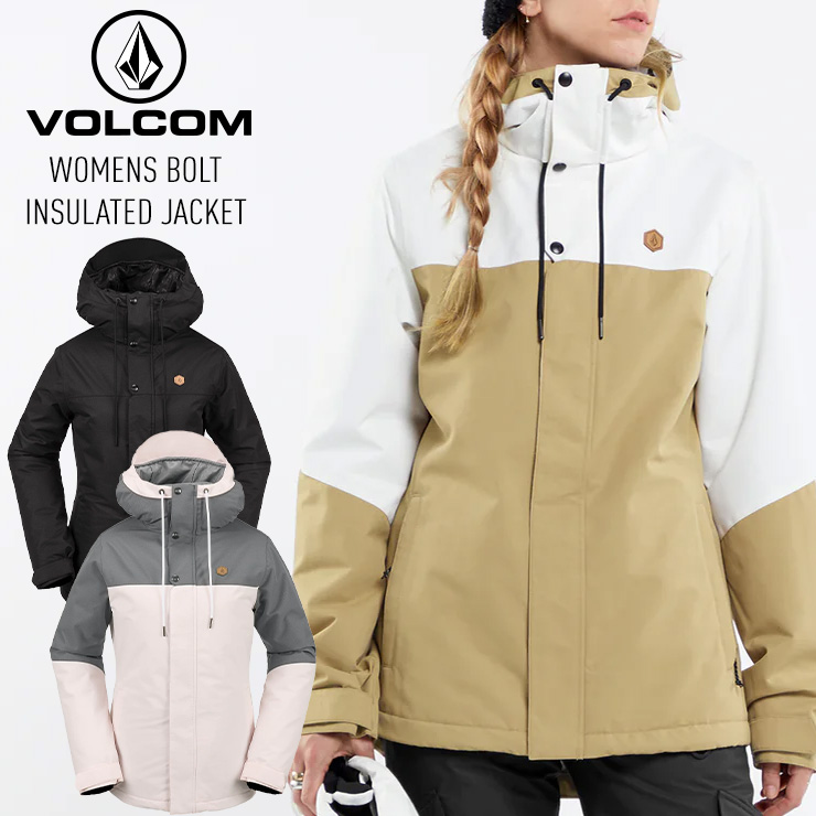 23-24 VOLCOM ボルコム BOLT INS JACKET スノーボード ジャケット 中綿入り スノボー ウェア レディース 2024