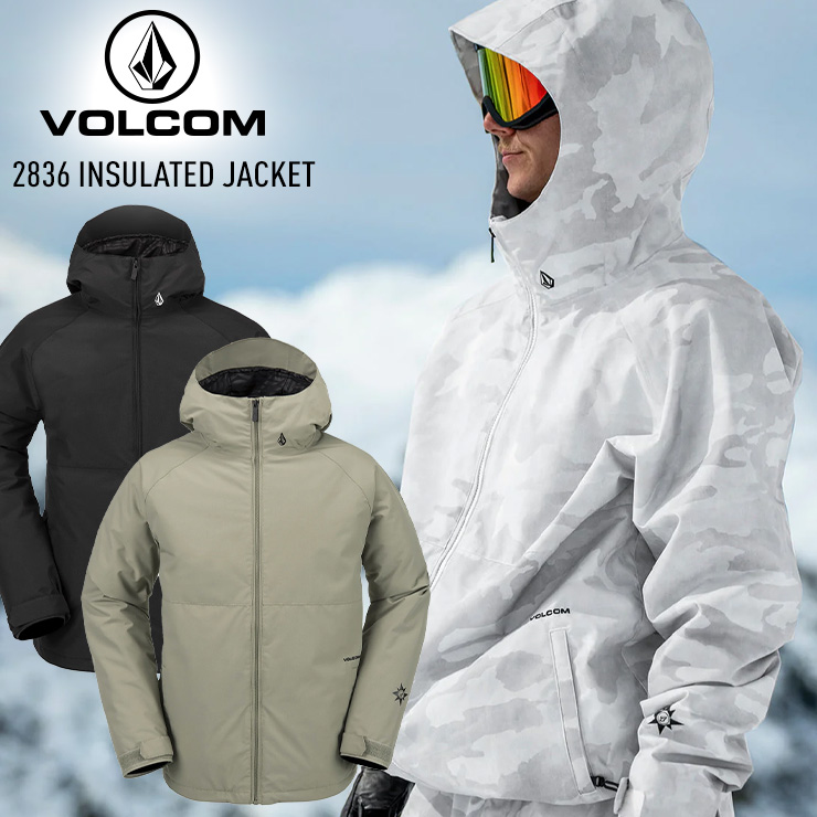 23-24 VOLCOM ボルコム 2836 INS JACKET スノーボード ジャケット 中綿入り スノボー ウェア 2024