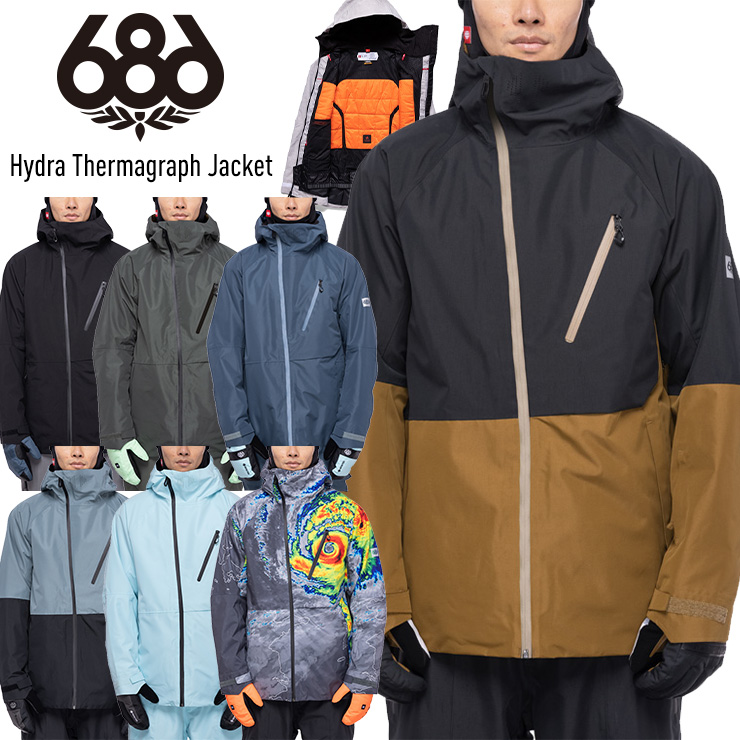 686 スノーボードウェア（Hydra Thermagraph Jacket） 686 Men's Hydra™ Thermagraph® Jacket – 686.com