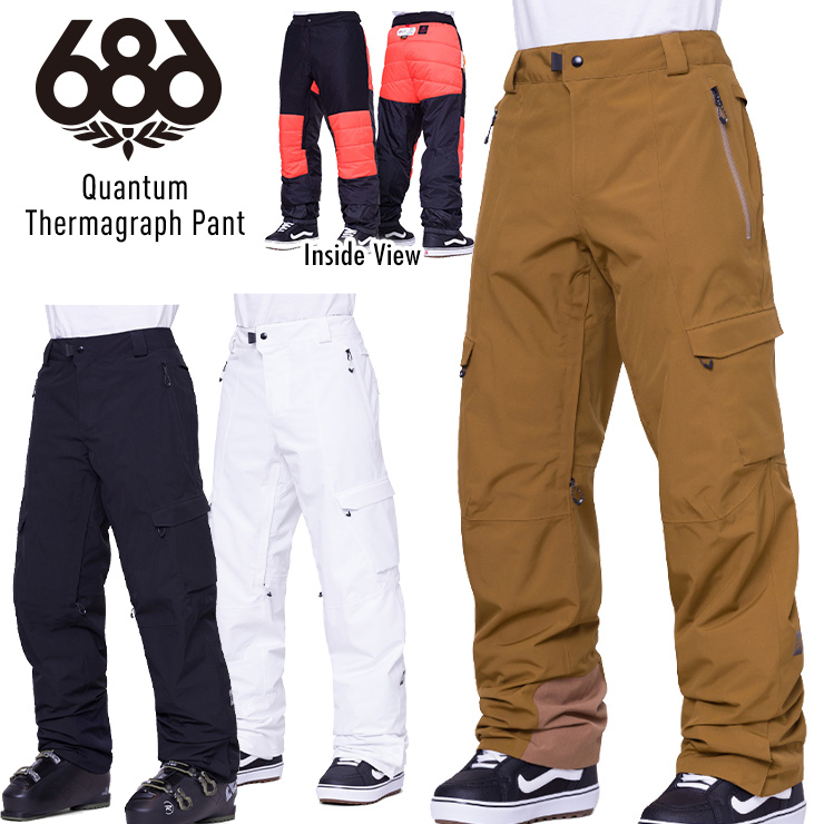 23-24 686 シックスエイトシックス Quantum Thermagraph Pant カンタムサーマグラフ パンツ スノーボード スキー  ウェア 【YHスノータウン】