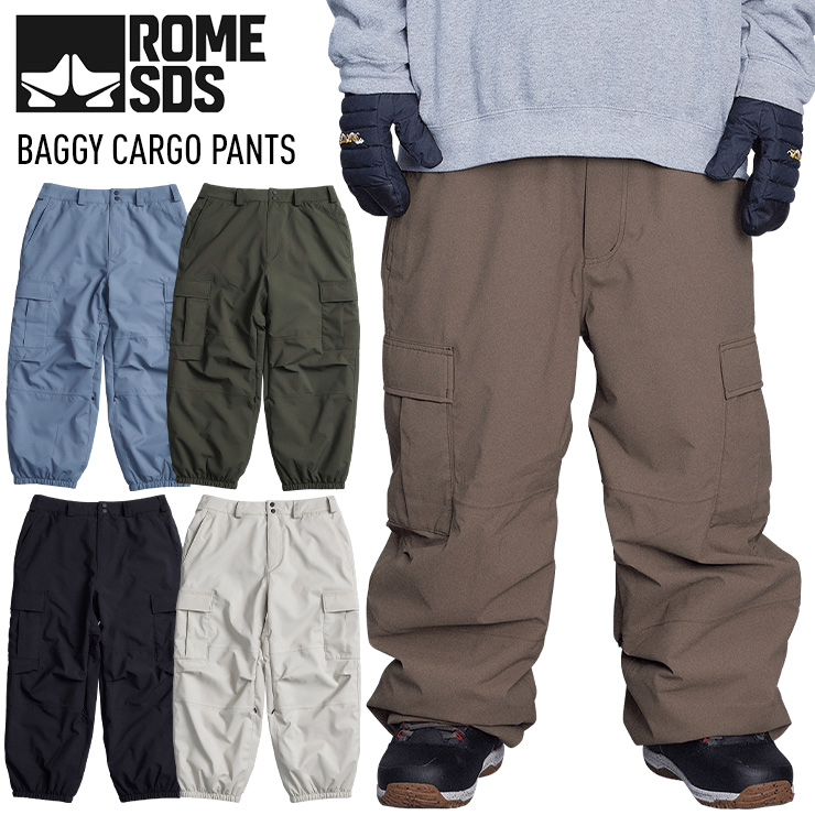 正規品 23-24 ROME SDS ローム BAGGY CARGO PANTS バギーカーゴパンツ