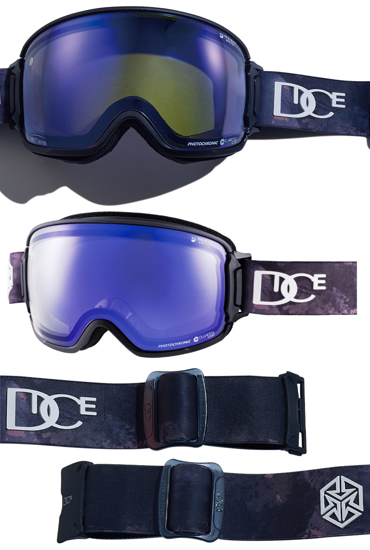 DICE 2025 ダイス BANK バンク スノーボード ゴーグル BK45191 カラー