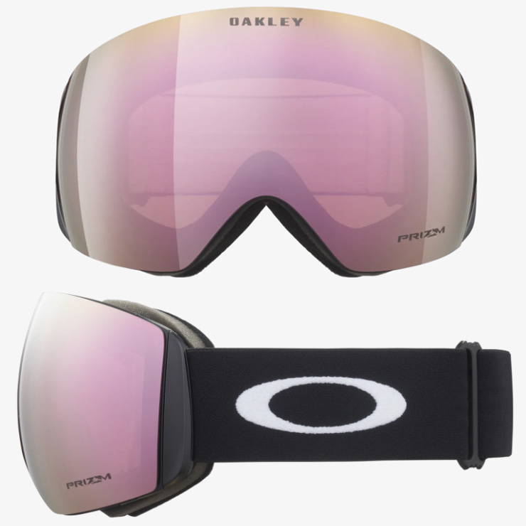 スキー・スノーボードアクセサリー OAKLEY FLIGHT DECK M ROSE GOLD IRIDIUM Oakley Unity Collection Flight Deck™ M Snow Goggles