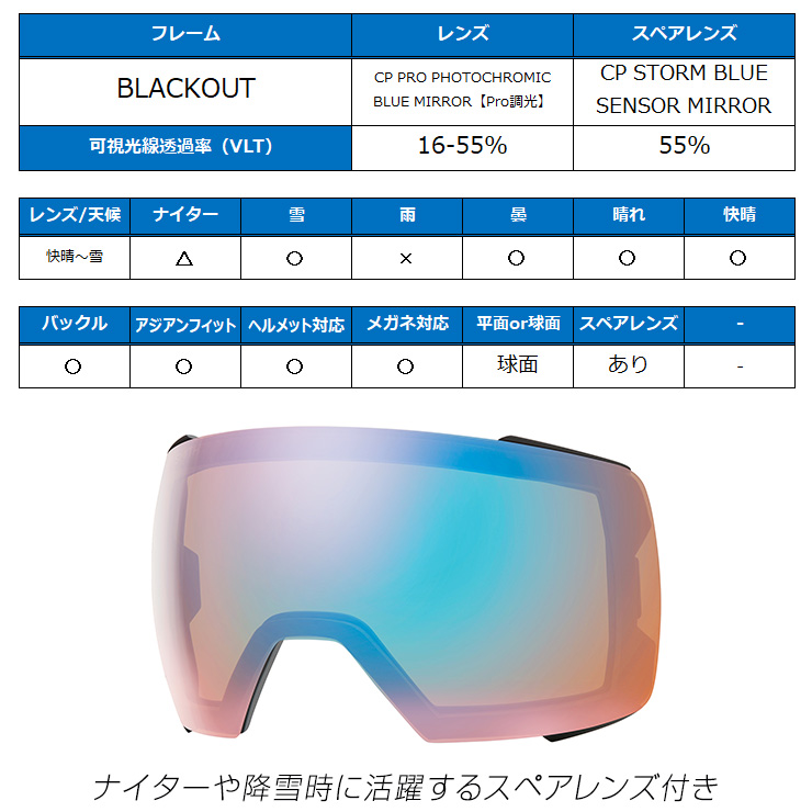 SMITH（スミス） 2026 SMITH スノーボード ゴーグル I/O MAG XL