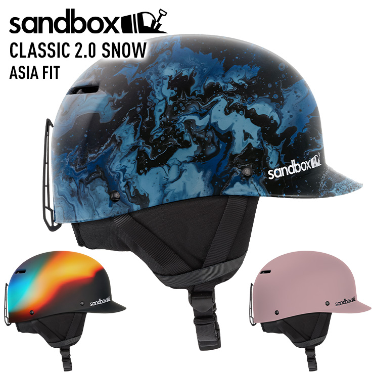 2024 SANDBOX サンドボックス CLASSIC 2.0 SNOW ASIA FIT スノーボード ヘルメット スノボー スキー