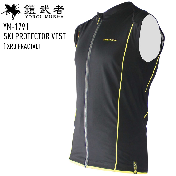 鎧武者 ヨロイムシャ YM-1791 SKI PROTECTOR VEST -XRD FRACTAL