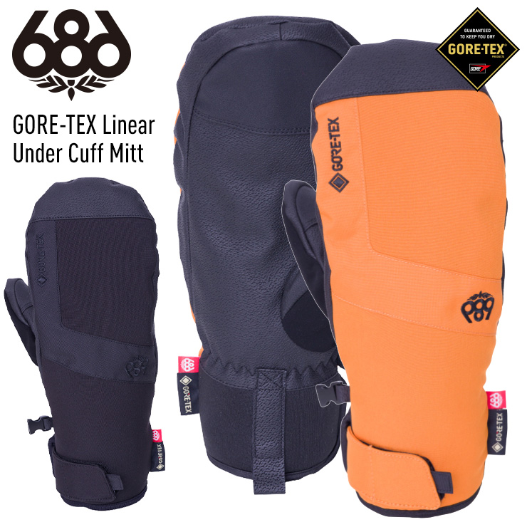 23-24 686 シックスエイトシックス GORE-TEX Linear Under Cuff Mitt 