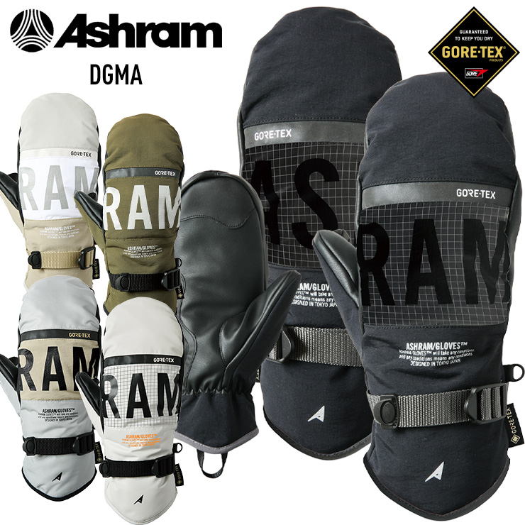 【新品】24-25 ASHRAM DGMA スノーボード ミトングローブMサイズ 正規品 24-25 ASHRAM アシュラム DGMA ドグマ スノーボードグローブ