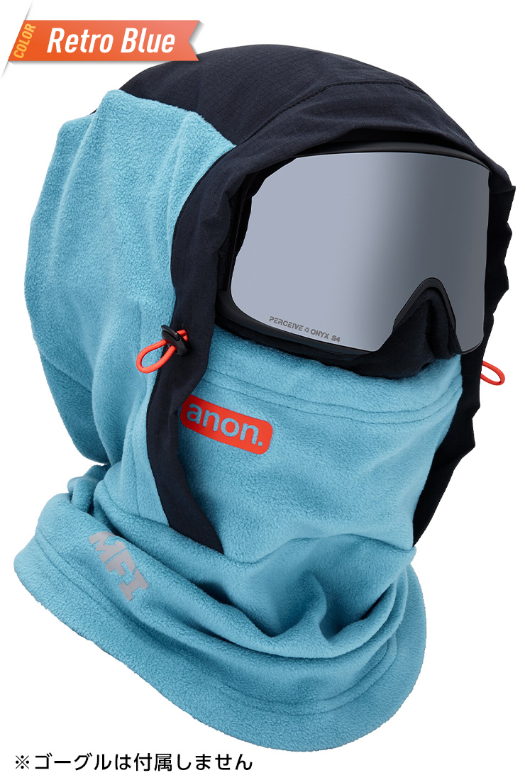 anon 正規品 2026 アノン MFI Fleece Helmet Hood フリース ヘルメット
