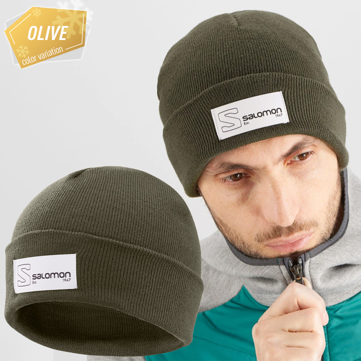 正規品 21-22 SALOMON サロモン OUTLIFE LOGO BEANIE