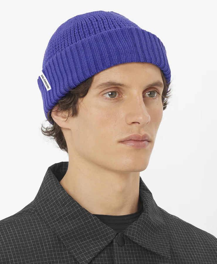 【新品未使用タグ付】SALOMON  サロモン　ゴーグル ブラック　ニット帽 SALOMON（サロモン） 2026 SALOMON DOCKER BEANIE ドッカー ビーニー