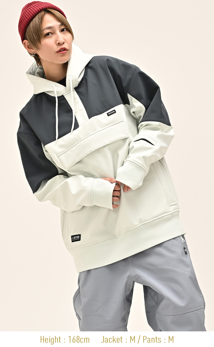 24-25 ANTHEM アンセム SHOULDER PATCH HOODIE ショルダーパッチ