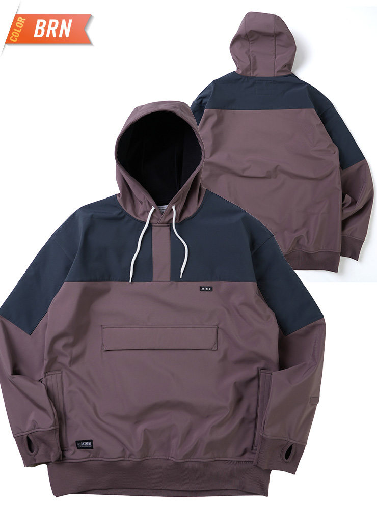 24-25 ANTHEM アンセム SHOULDER PATCH HOODIE ショルダーパッチ