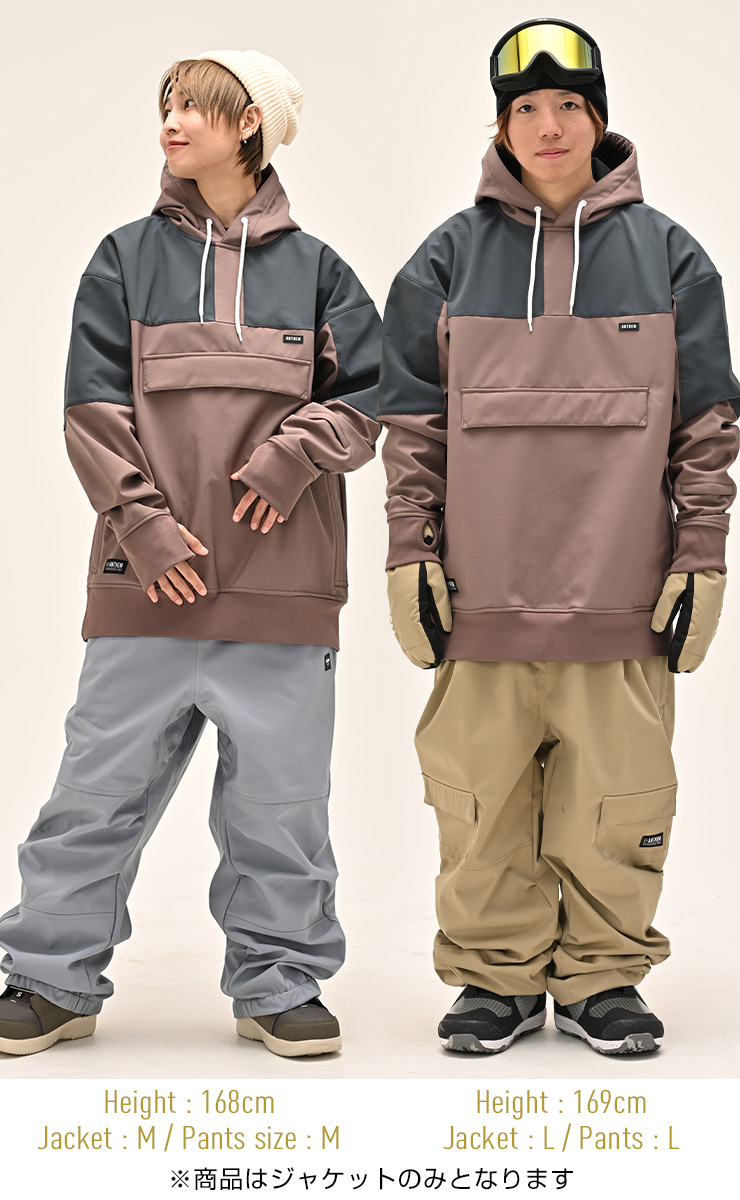 24-25 ANTHEM アンセム SHOULDER PATCH HOODIE ショルダーパッチ