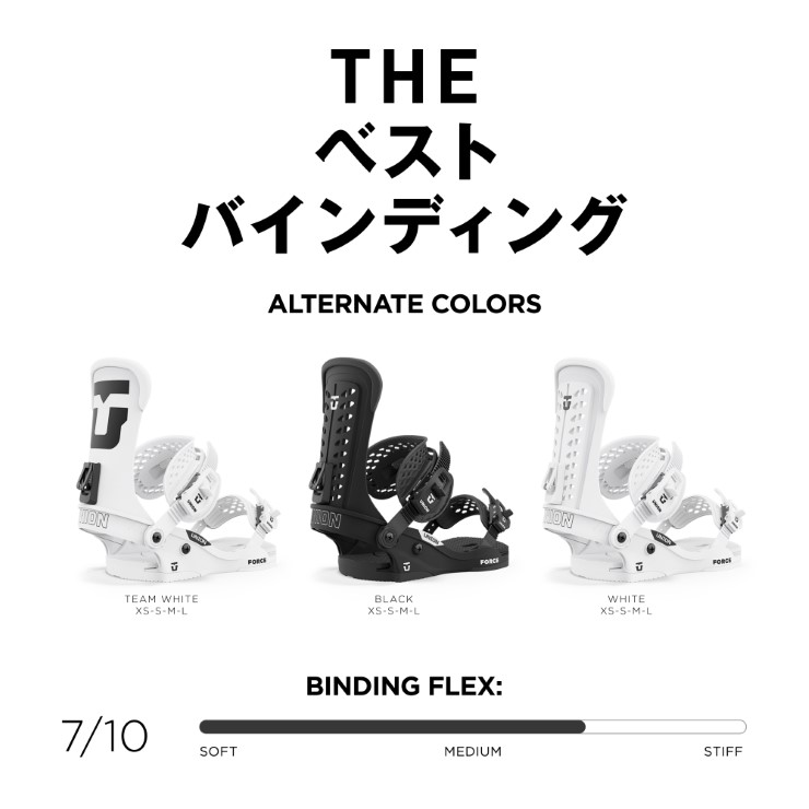 UNION FORCE CLASSIC 23-24 M スノーボード Amazon | UNION ユニオン スノーボード ビンディング FORCE