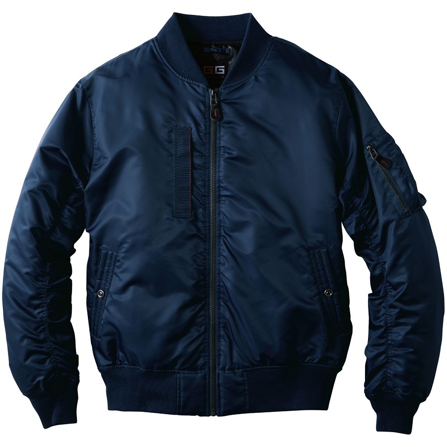 4L 0014-00 フライトブルゾン G.GROUND 防寒着 作業服 SOWA 桑和 MA-1