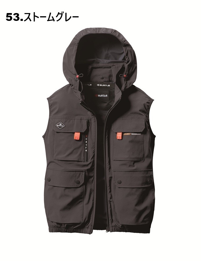 BURTLE S-3XL AC2034 ACベスト 2025年モデル エアークラフト