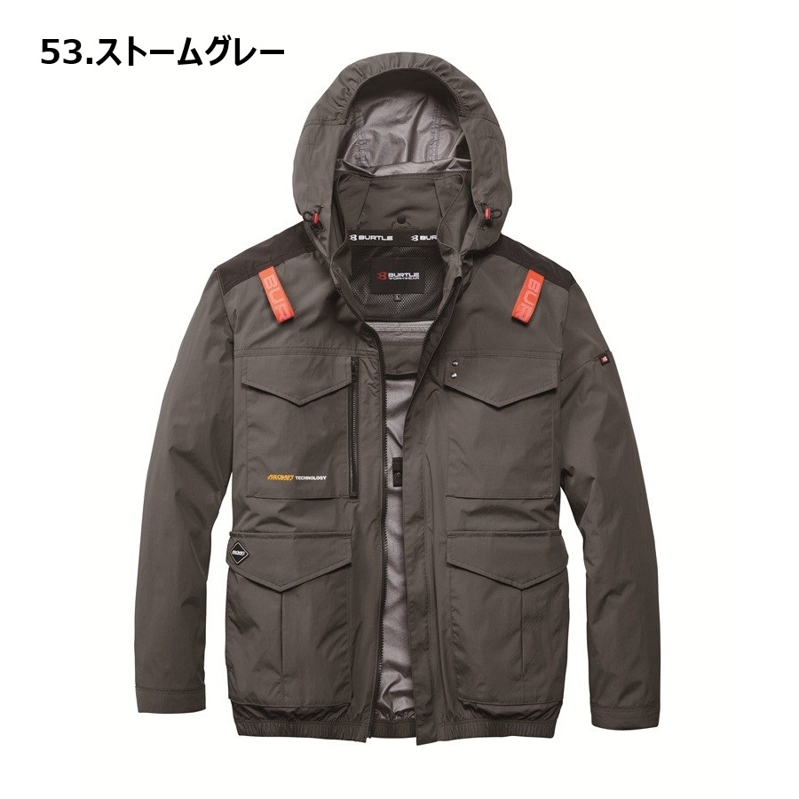 BURTLE AircraftExclusive 空調服 限定シルバー XL BURTLE AIRCRAFT