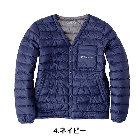 EVENRIVER（イーブンリバー） M-4L R-127 ファイバーダウンジャケット