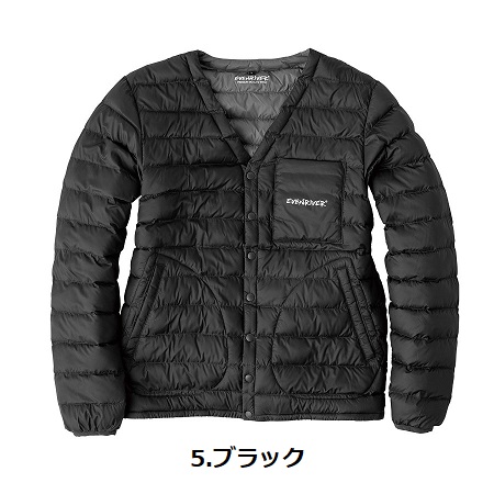 EVENRIVER（イーブンリバー） M-4L R-127 ファイバーダウンジャケット 