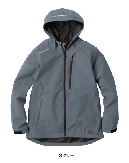XS-XL G-1046 防風ストレッチパーカー GLADIATOR ユニセックス 防寒着