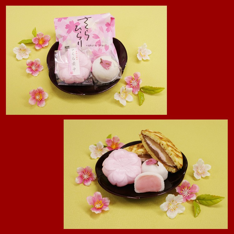 さくら和菓子・桜饅頭