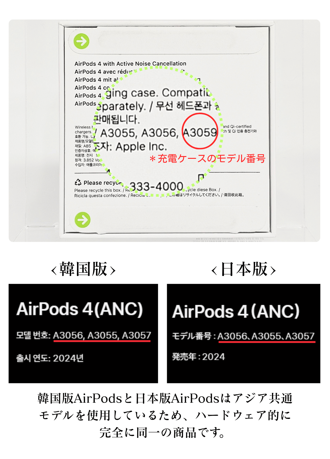 Apple AirPods 4 アクティブノイズキャンセリング : スマホとウォッチ