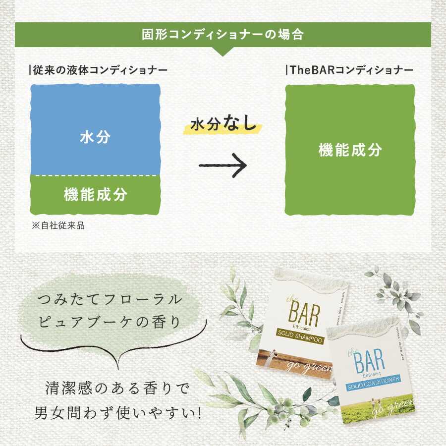 The BAR SOLID SHAMPOO CONDITIONER シャンプー - シャンプー