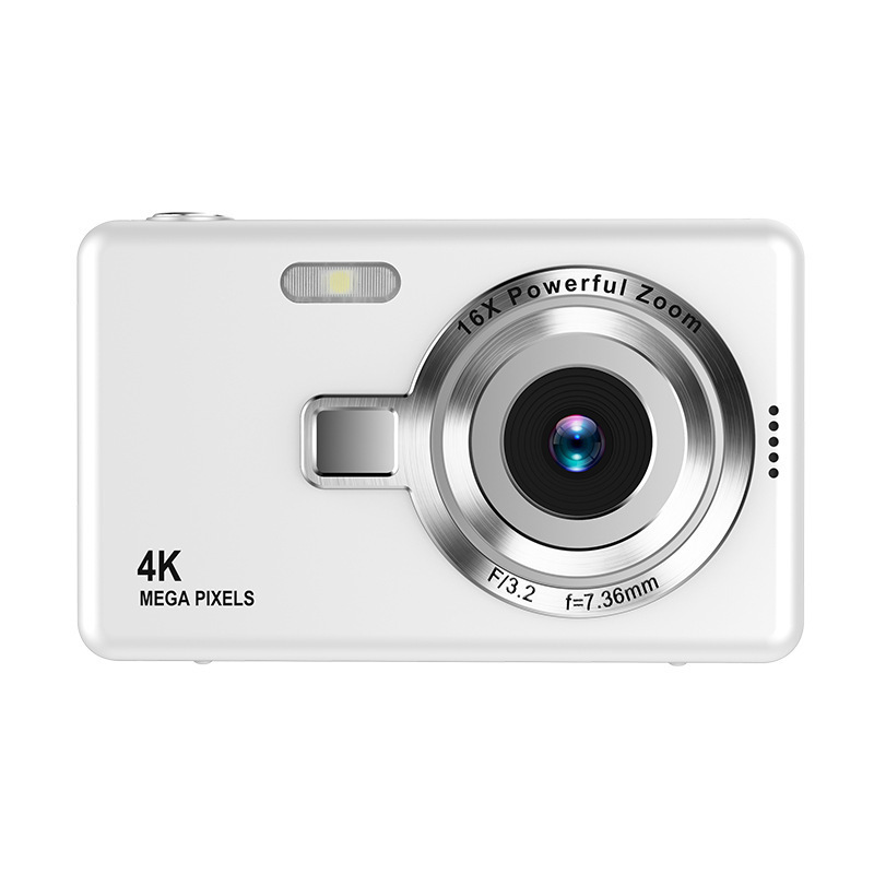 デジカメ デジタルカメラ 4K 7600万画素 16倍ズーム 高画質 オート