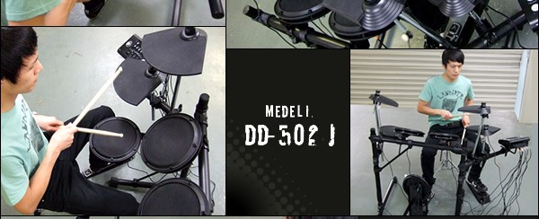 エレドラ 電子ドラム medeli dd502j Amazon.co.jp: MEDELI メデリ 電子ドラム DD502J/BK : 楽器・音響機器