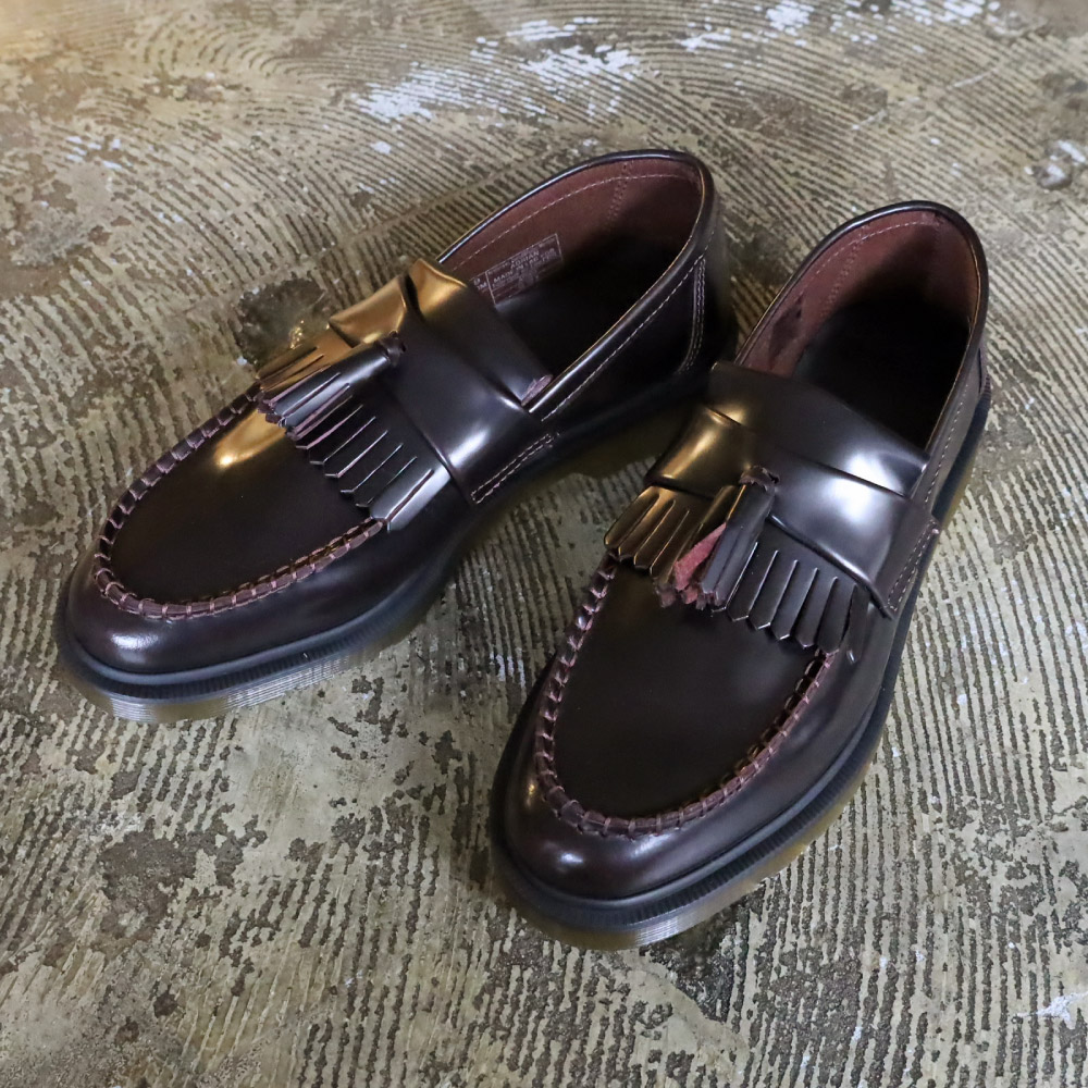 ドクターマーチン Dr.Martens タッセル ローファー ADRIAN CHERRY RED