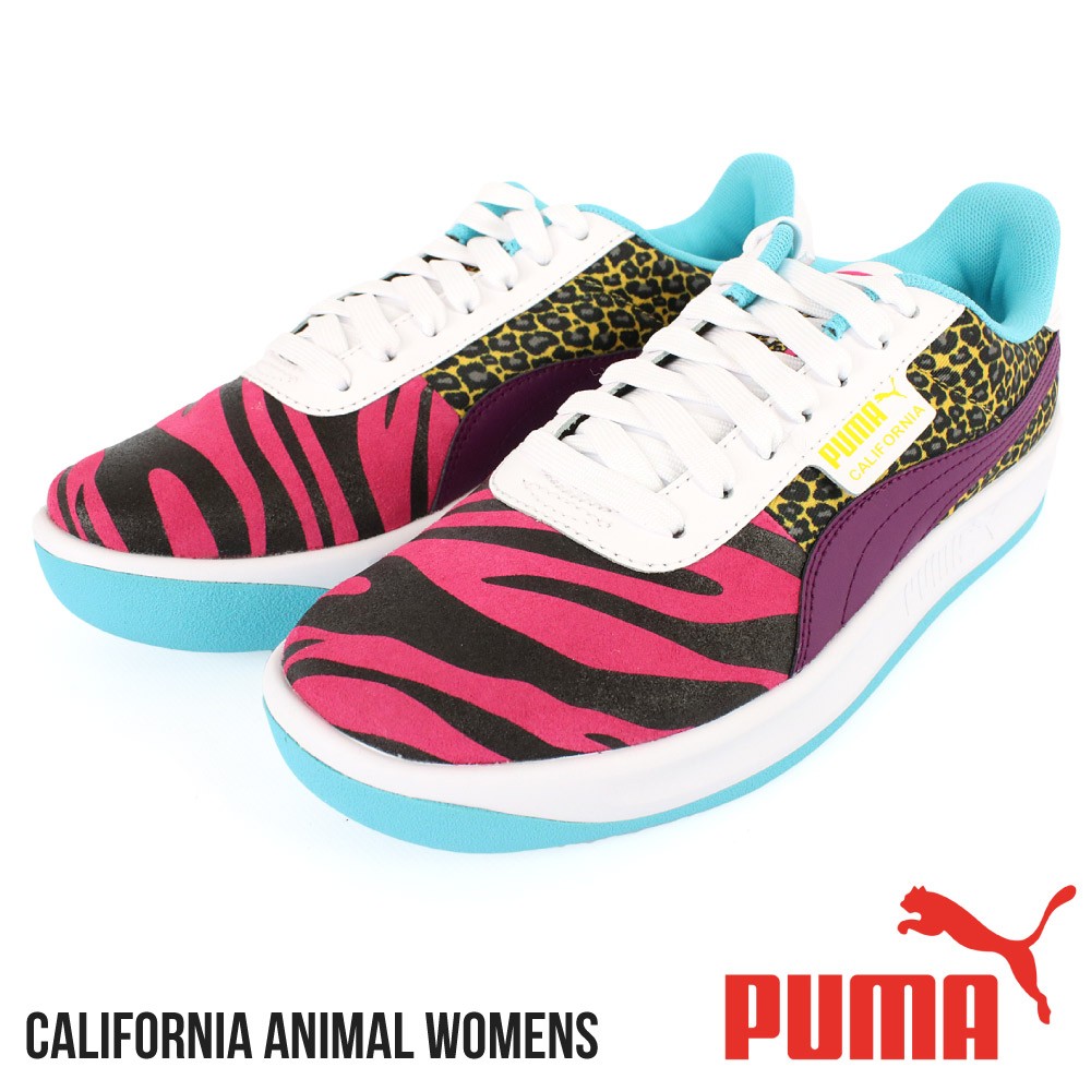 プーマ Puma レディース スニーカー アニマル柄 California Animal Womens ゼブラ ヒョウ カラフル 個性的 おしゃれ ローカット ブランド 靴 シューズ G Golden West アメカジファッション 通販 Yahoo ショッピング